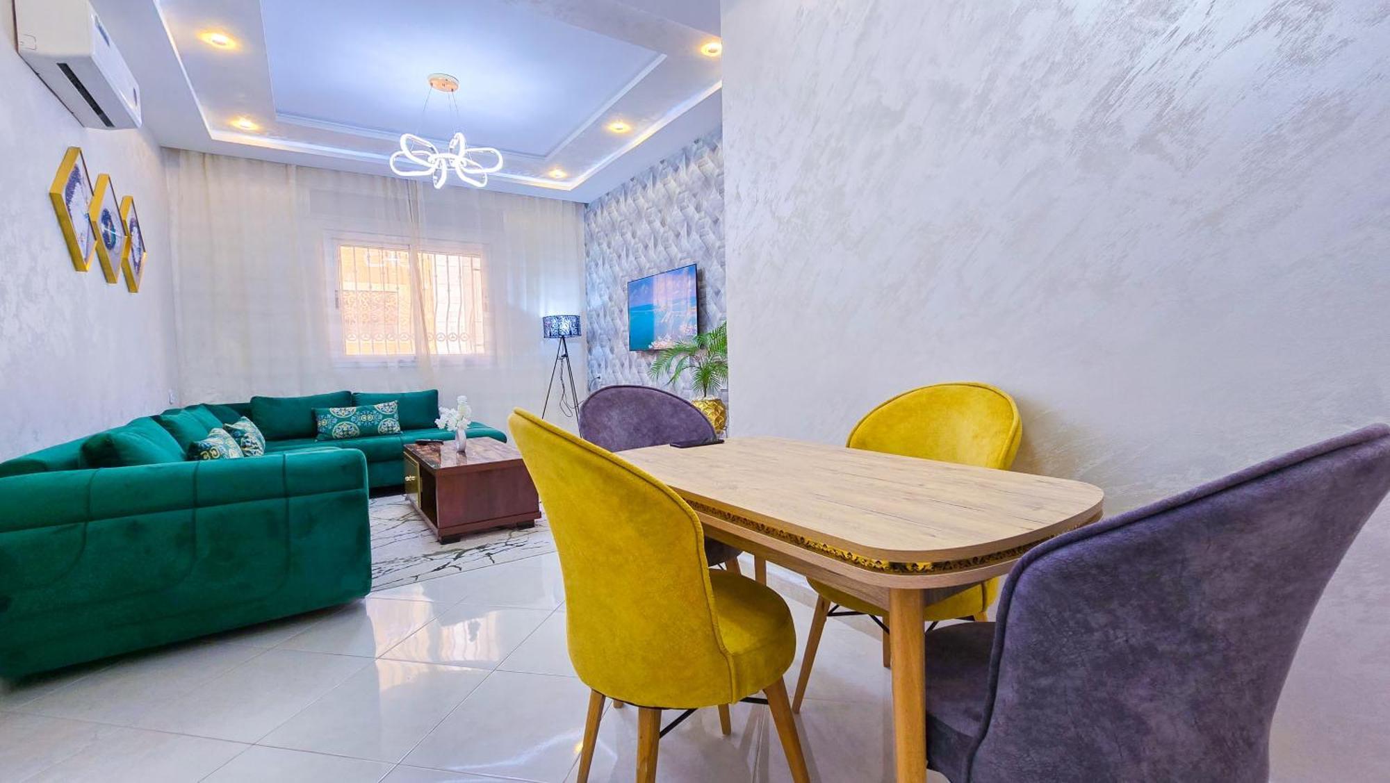 Elite Holiday Home - Luxury & Centric Flat Танжер Стая снимка
